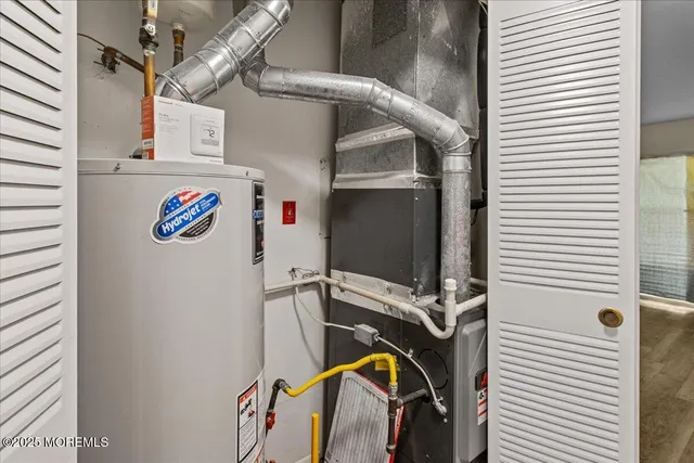 a view of storage and utility room