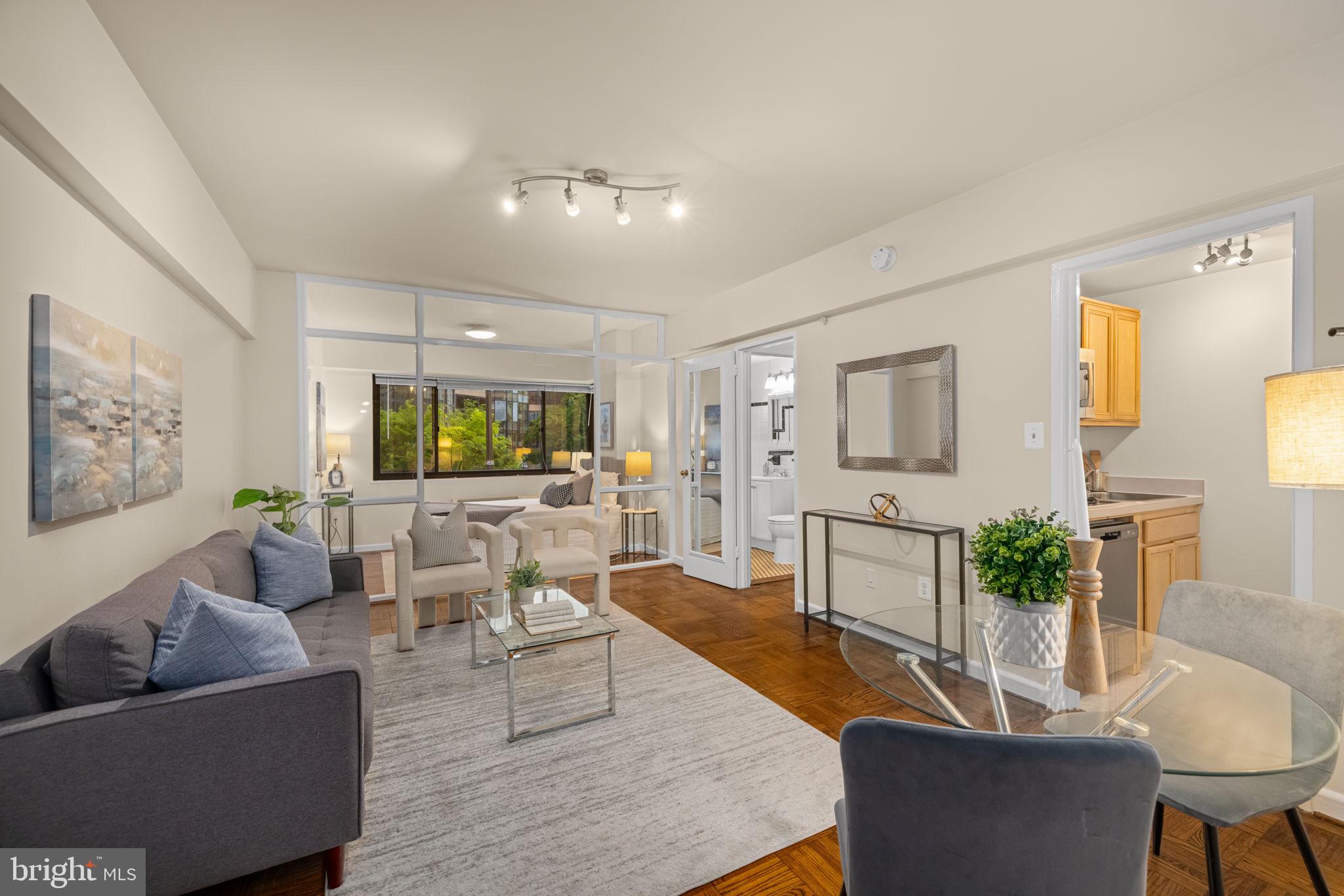 2141 I Street Northwest, Unit 204 Washington, DC 20037 - Photo 28 of 28 Open Floor Plan