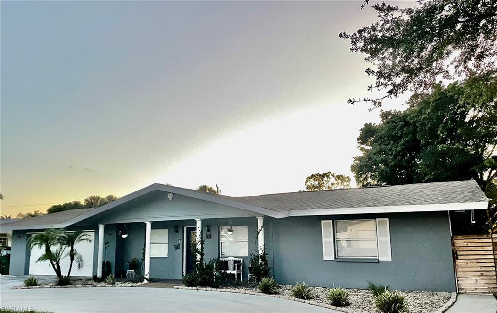 front view of a house