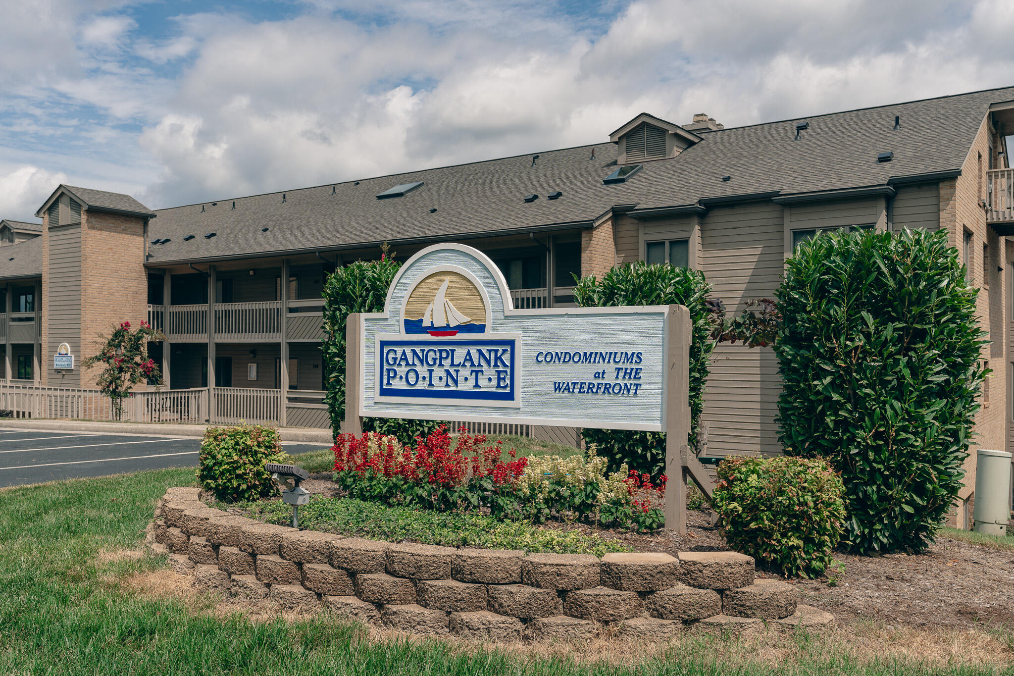 845 Gangplank Road, Unit 203 Moneta, VA 24121 - Photo 2 of 46 a sign on the side of a building