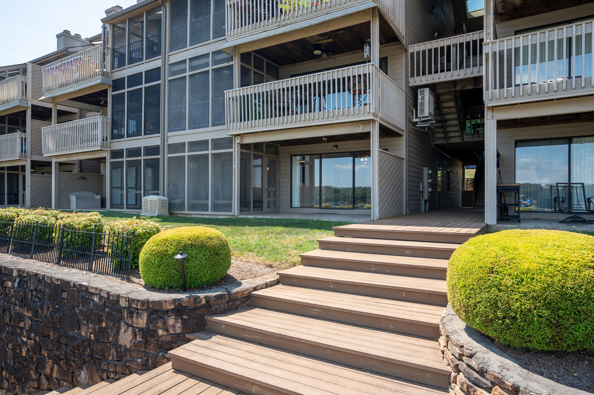845 Gangplank Road, Unit 203 Moneta, VA 24121 - Photo 7 of 46 a view of a house with a swimming pool and a large window