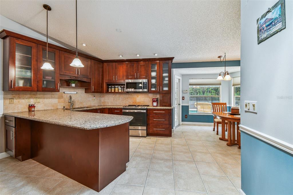 6006 Redhawk Drive New Port Richey, FL 34655 - Photo 18 of 90 a kitchen with a sink a counter top space and appliances