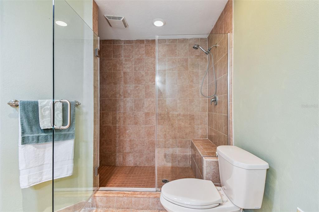 6006 Redhawk Drive New Port Richey, FL 34655 - Photo 41 of 90 a bathroom with a toilet and a shower