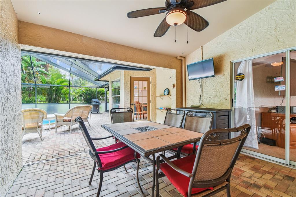 6006 Redhawk Drive New Port Richey, FL 34655 - Photo 74 of 90 a view of a dining room with furniture window and outside view