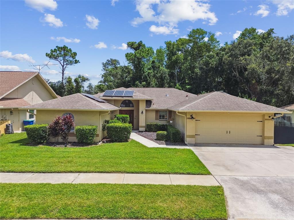 6006 Redhawk Drive New Port Richey, FL 34655 - Photo 87 of 90 a front view of a house with a yard