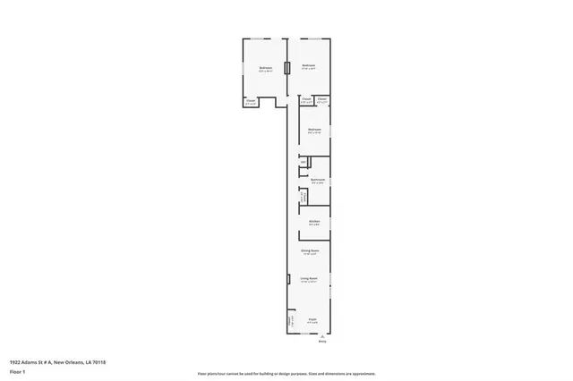 $220,000 | 1922 Adams Street, Unit A, New Orleans, LA 70118