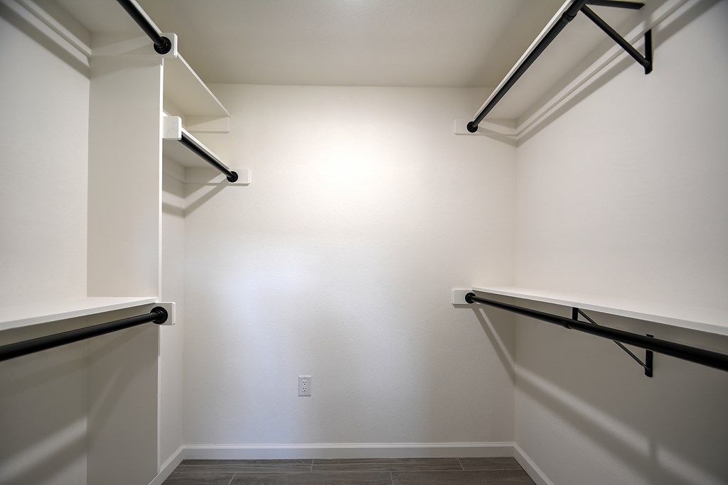 110 A Garner Road Kerrville, TX 78028 - Photo 17 of 46 a view of a room with racks on the wall