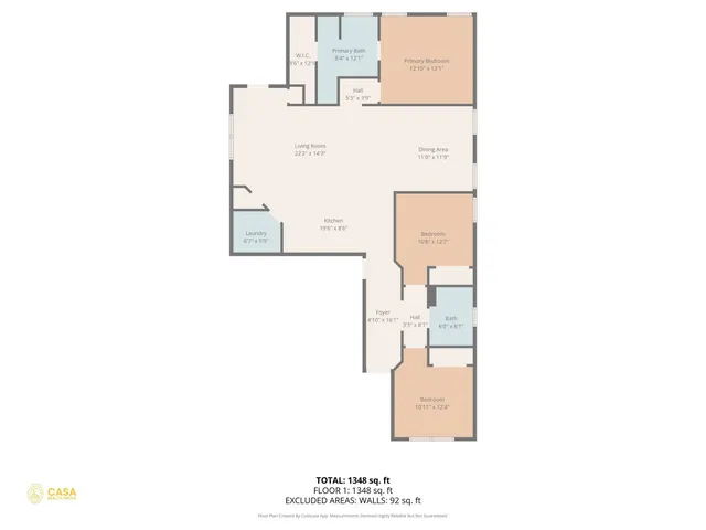a picture of a room with a floor plan