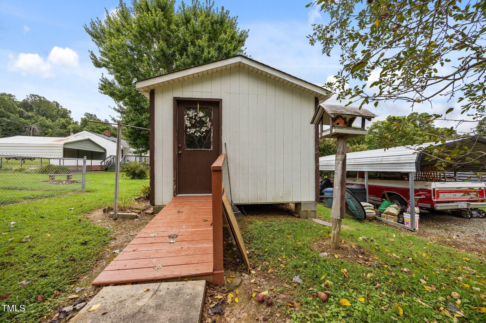 407 North 9th Street Mebane, NC 27302 - Photo 39 of 42 a front view of house with yard
