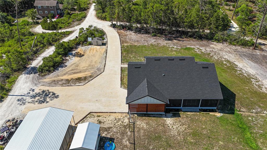 7890 Southwest 129th Avenue Cedar Key, FL 32625 - Photo 6 of 45 an aerial view of a house