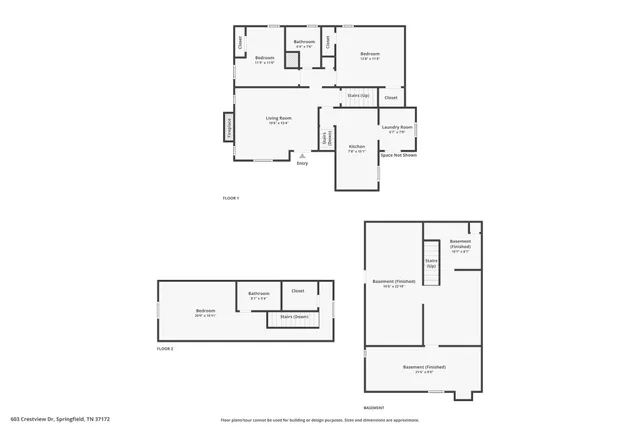 $339,000 | 603 Crestview Drive, Springfield, TN 37172