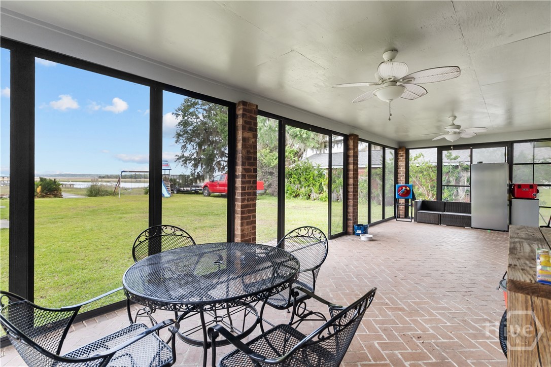 252 River Drive Midway, GA 31320 - Photo 27 of 38 Screened Porch