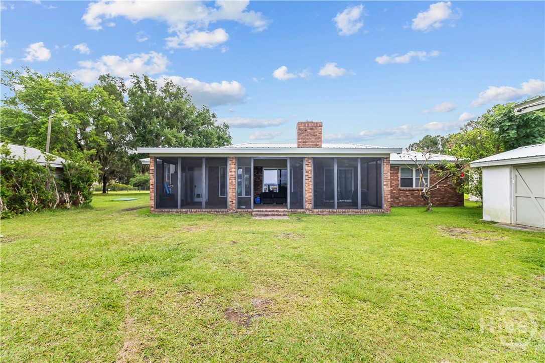 252 River Drive Midway, GA 31320 - Photo 28 of 38 Screened Porch Exterior