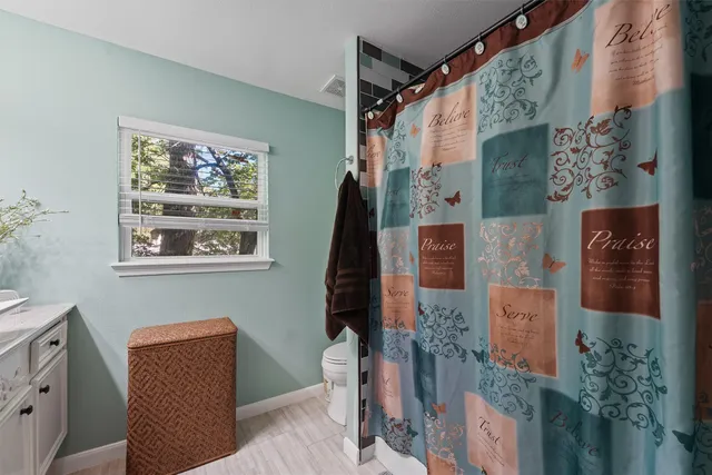 a front view of a house with a window