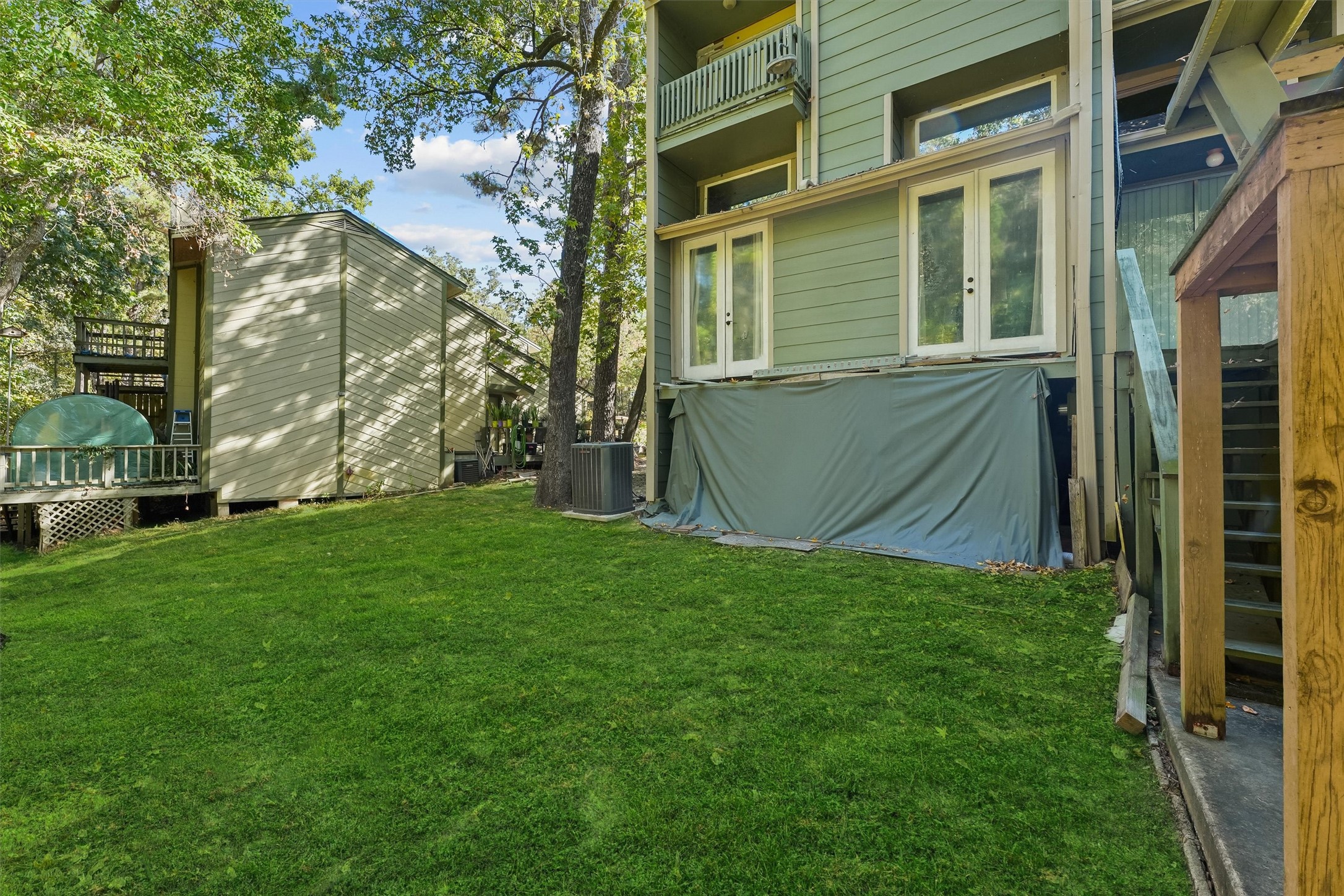 102 Villa Way Coldspring, TX 77331 - Photo 21 of 34 a view of a back yard