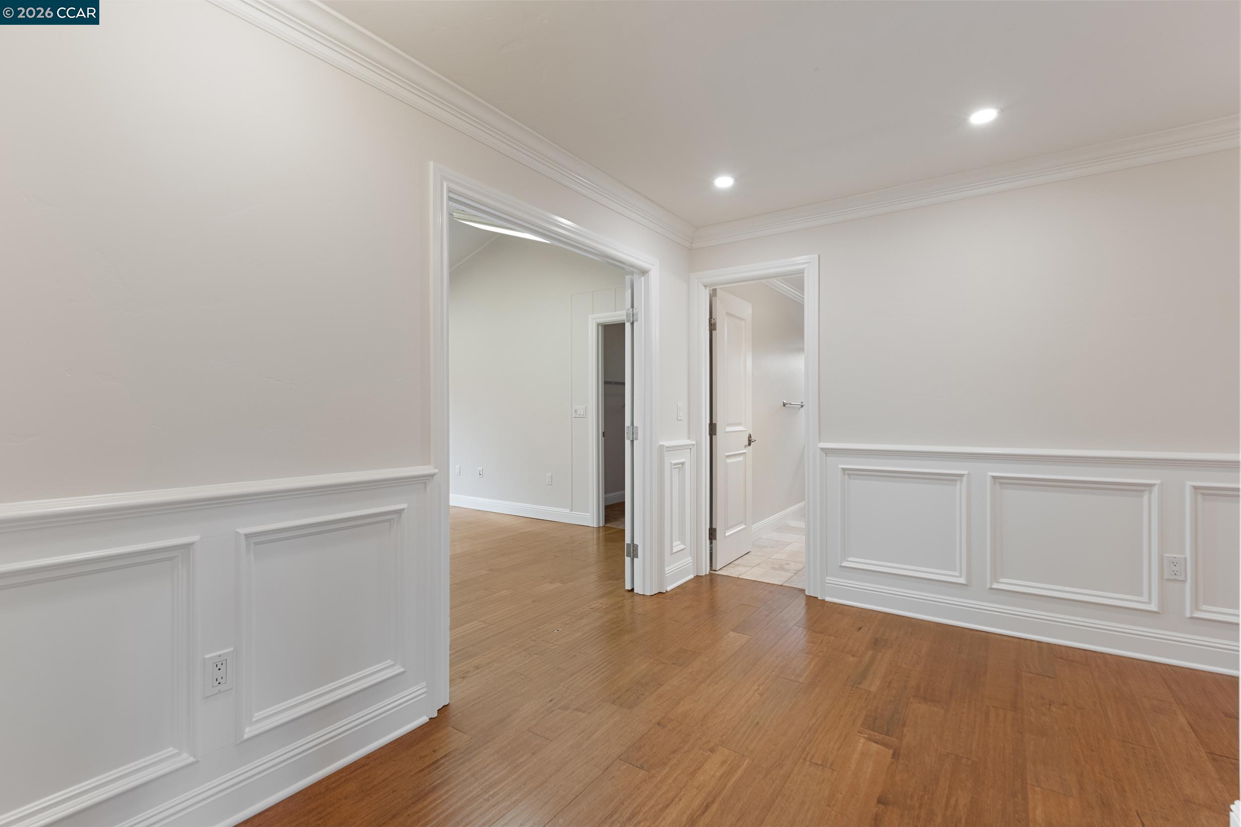 484 Diablo Road Danville, CA 94526 - Photo 24 of 39 a view of an empty room with wooden floor