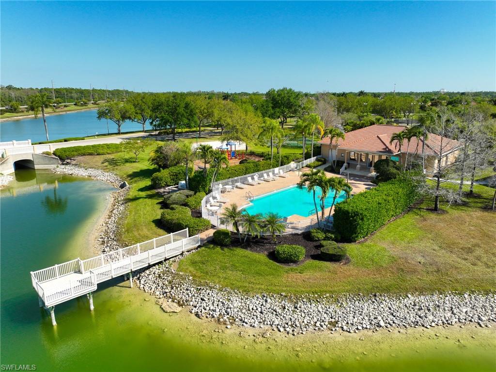 3213 Brookeview Court Naples, FL 34120 - Photo 28 of 31 an aerial view of a house with a garden