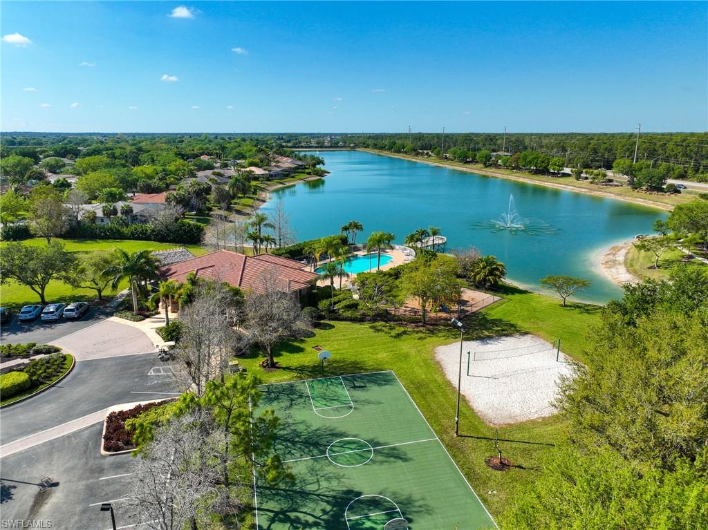 3213 Brookeview Court Naples, FL 34120 - Photo 30 of 31 an aerial view of a houses with a lake view