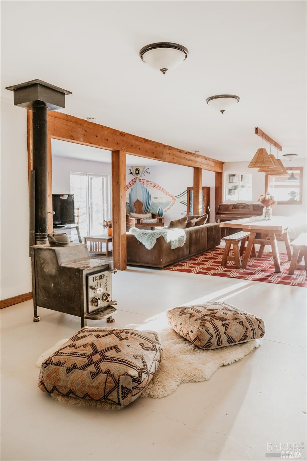 49100 Wickersham Road Geyserville, CA 95441 - Photo 64 of 98 a living room with furniture and a large window