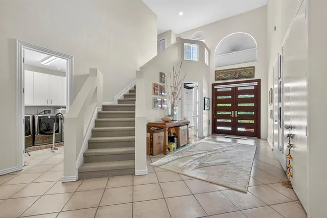 an aerial view of a city with lots of residential buildings