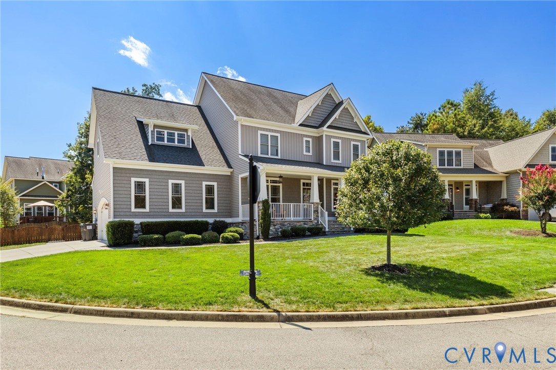 3230 Canford Loop Midlothian, VA 23112 - Photo 38 of 41 a front view of house with yard and green space