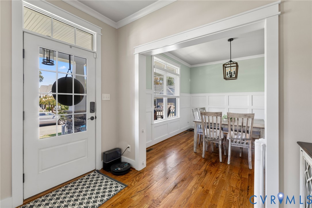 3230 Canford Loop Midlothian, VA 23112 - Photo 4 of 41 a dining room with furniture and wooden floor