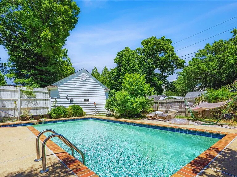 816 Charles Place Memphis, TN 38112 - Photo 5 of 24 a view of a swimming pool with a patio