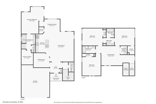 $459,000 | 106 Callie Street, Smithville, TX 78957