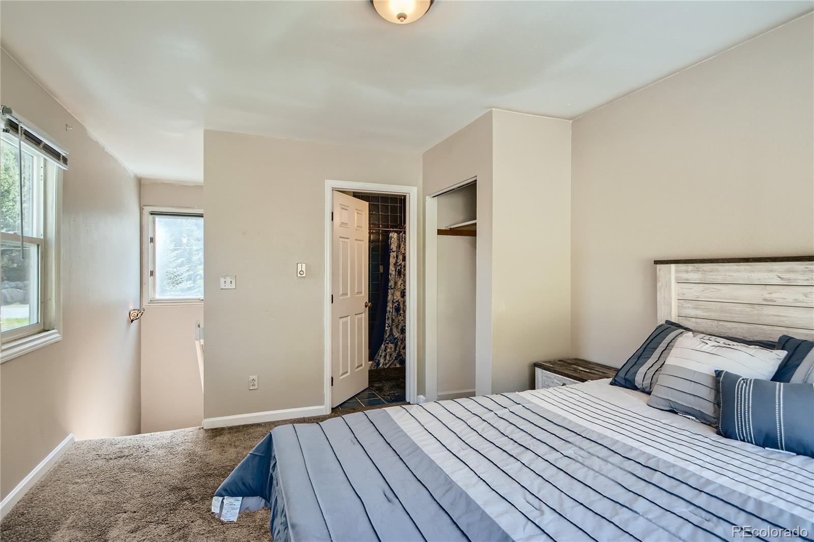 1500 Buckeye Circle Georgetown, CO 80444 - Photo 19 of 33 a bedroom with a bed and a window