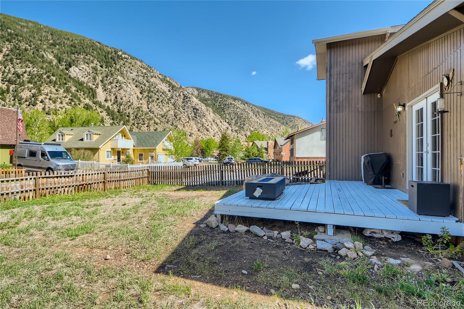 1500 Buckeye Circle Georgetown, CO 80444 - Photo 22 of 33 a view of a backyard with sitting area