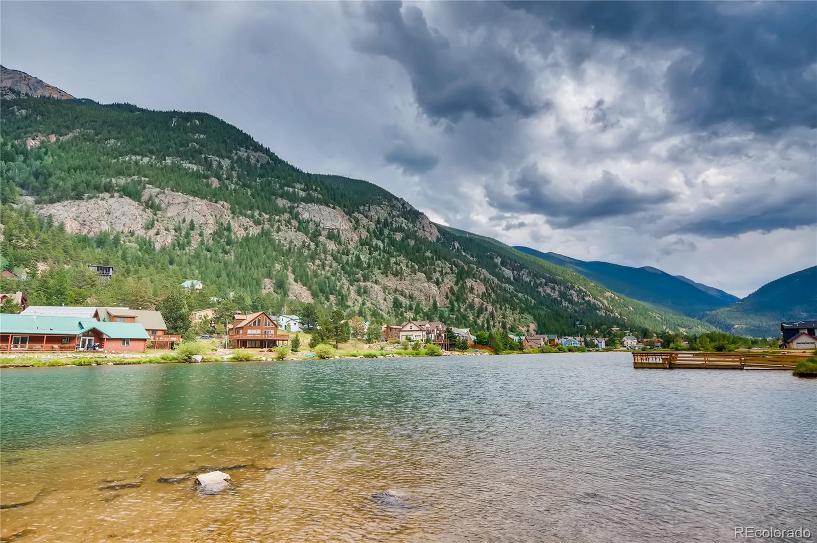 1500 Buckeye Circle Georgetown, CO 80444 - Photo 29 of 33 a view of a lake with houses