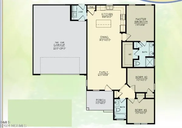 $1,995 | 201 East Sillinger Drive, Goldsboro, NC 27534