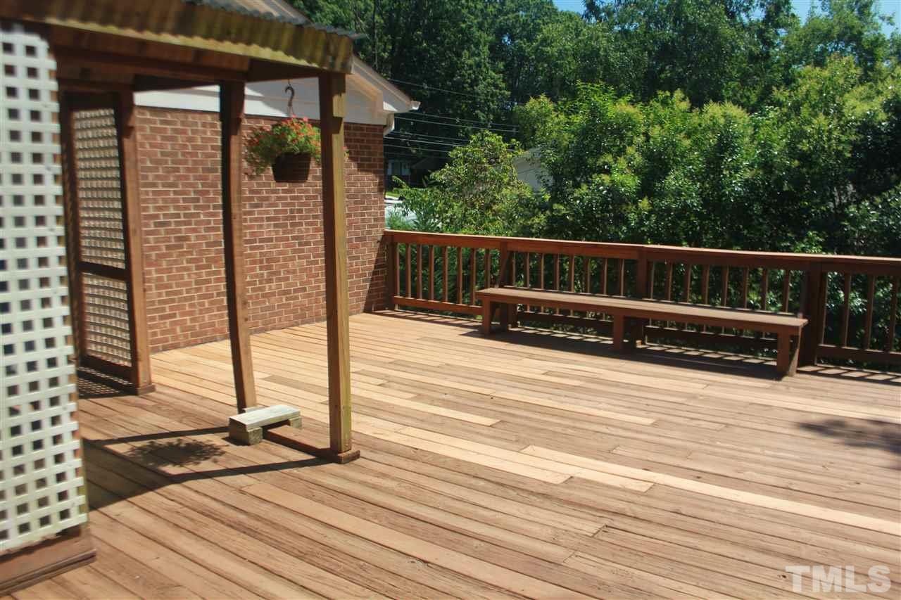 301 Northfield Drive Raleigh, NC 27609 - Photo 18 of 24 a view of deck and patio