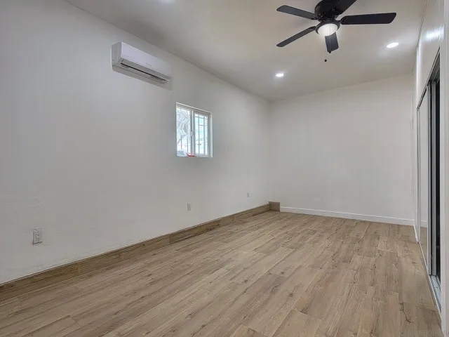 wooden floor in an empty room