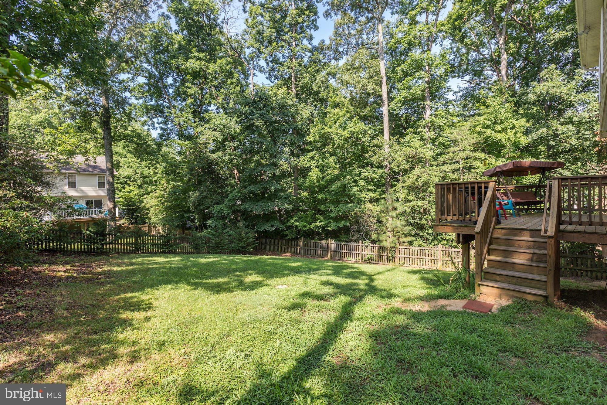 1095 Rimrock Road Lusby, MD 20657 - Photo 27 of 27 Spacious fenced rear yard