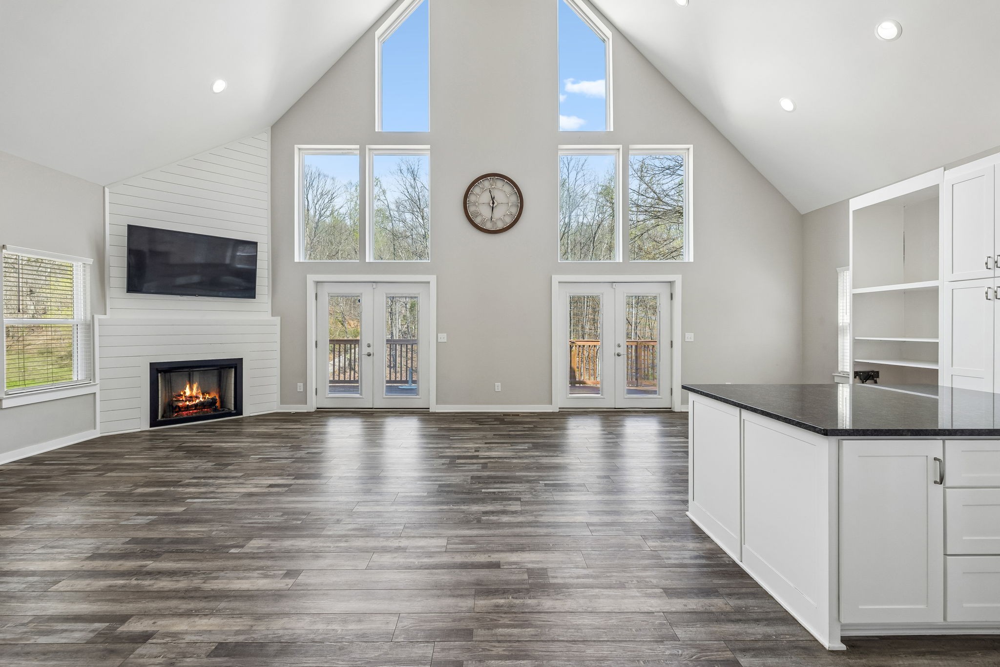 805 Weeping Willow Road Hendersonville, TN 37075 - Photo 9 of 73 a view of an empty room with wooden floor and a window
