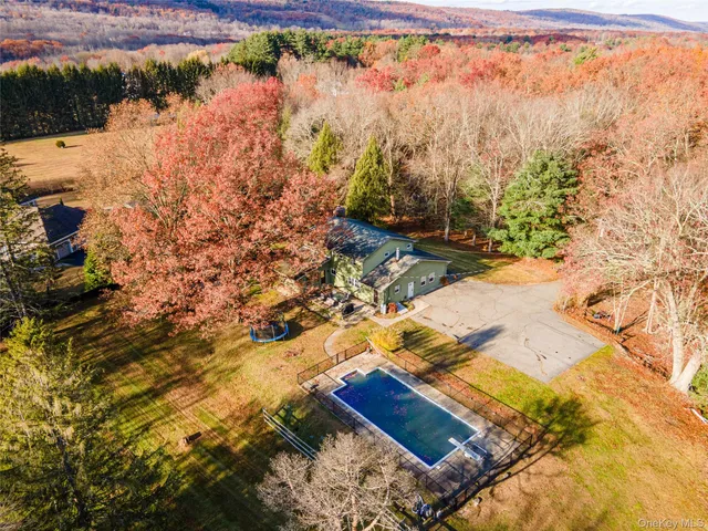 a view of yard from window