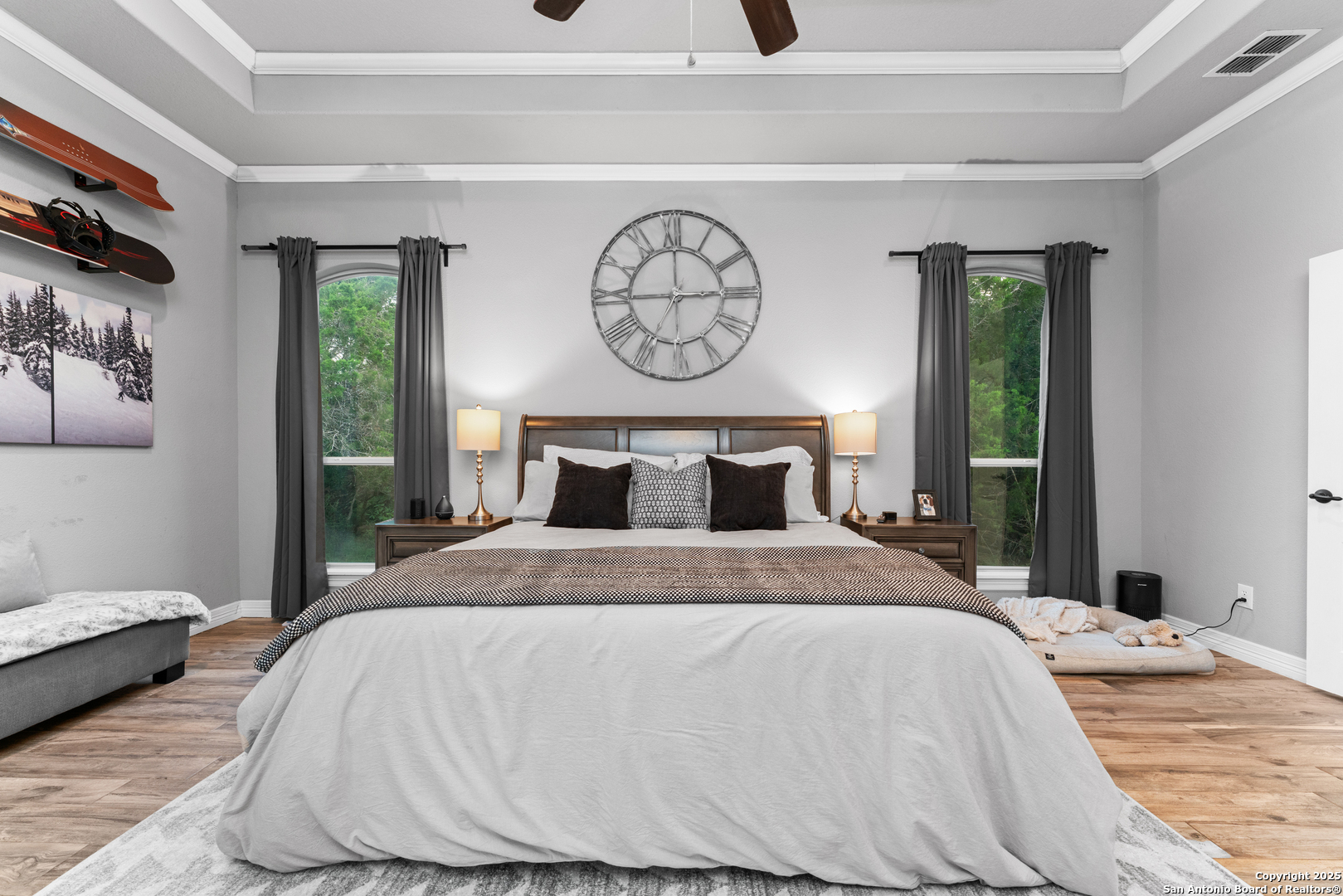 27906 Bogen Road New Braunfels, TX 78132 - Photo 32 of 49 a bedroom with a bed and a window