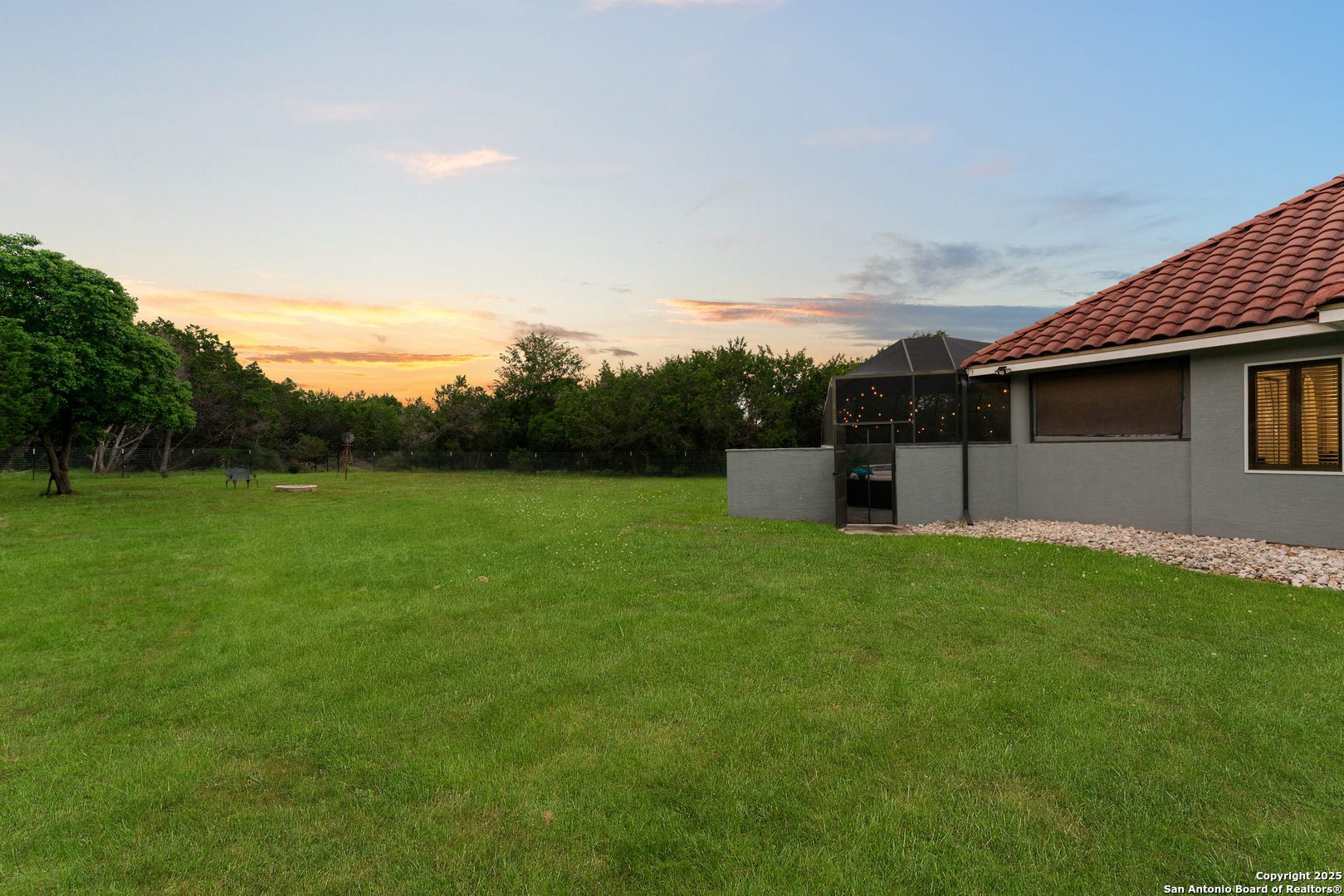 27906 Bogen Road New Braunfels, TX 78132 - Photo 47 of 49 a backyard of a house with lots of green space