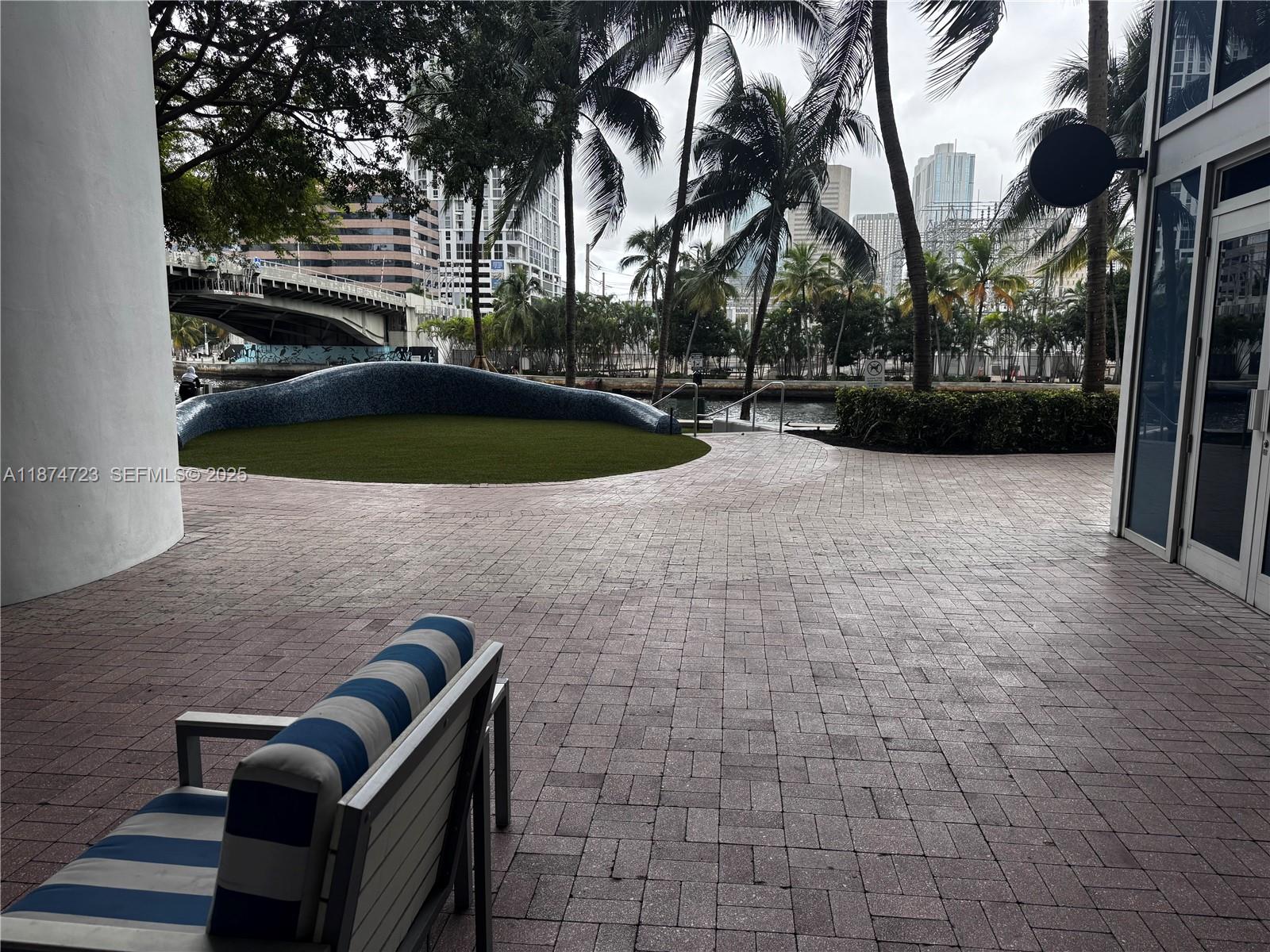 185 Southwest 7th Street, Unit 4204 Miami, FL 33130 - Photo 32 of 32 a view of outdoor space with seating