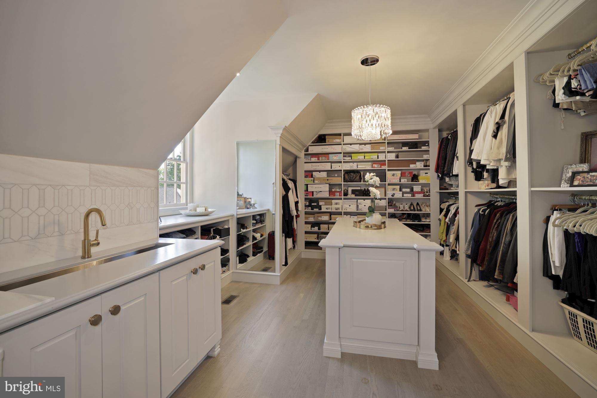 1098 Mill Ridge McLean, VA 22102 - Photo 34 of 62 Her Closet with Wet Bar