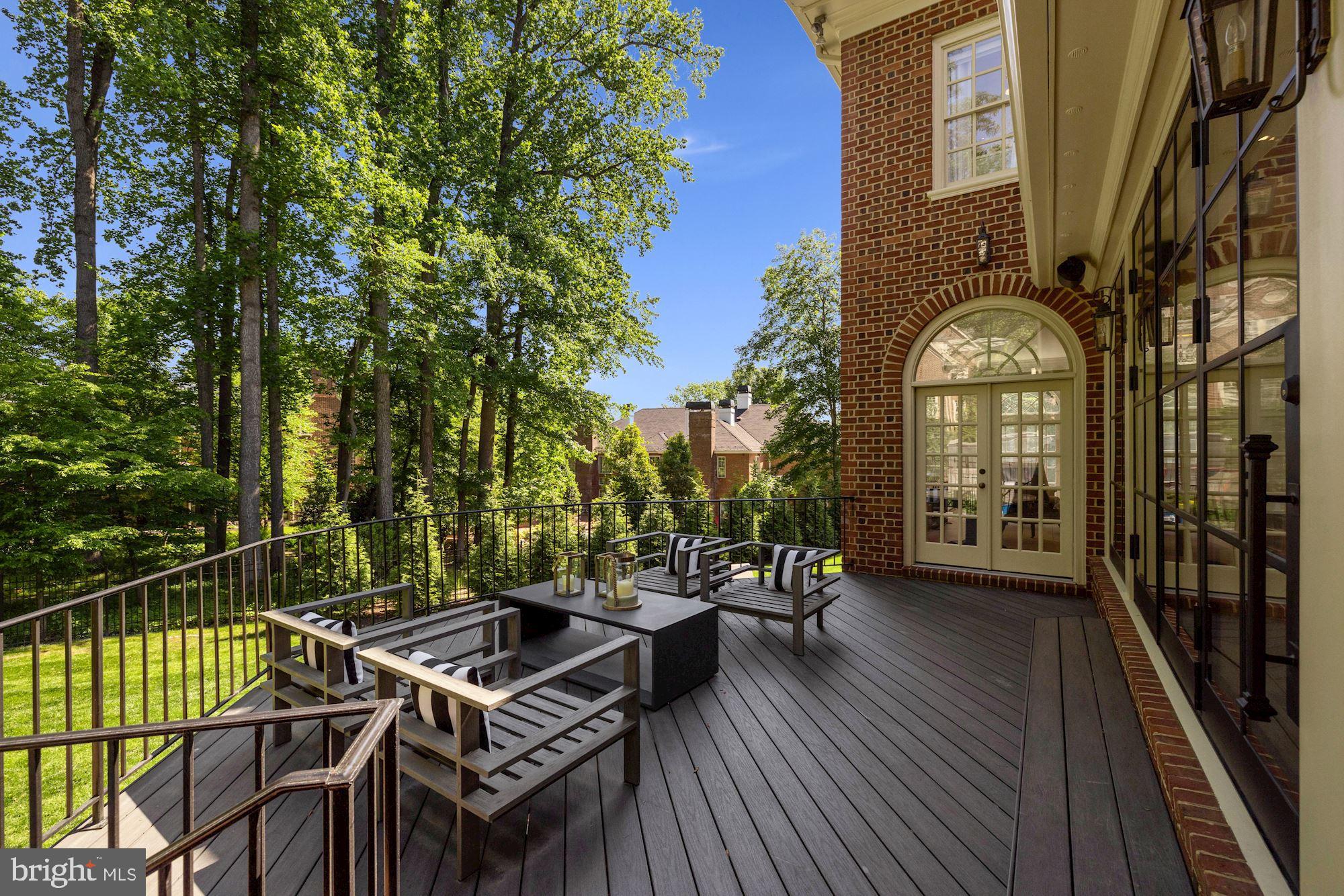 1098 Mill Ridge McLean, VA 22102 - Photo 54 of 62 Rear Deck off Kitchen