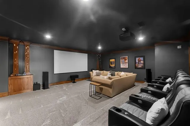 a bedroom with furniture and a potted plant