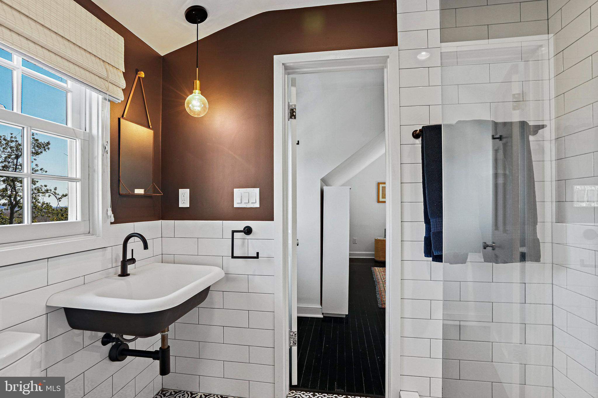 3045 Chain Bridge Road Northwest Washington, DC 20016 - Photo 34 of 50 Custom bath with shower, on 3rd floor