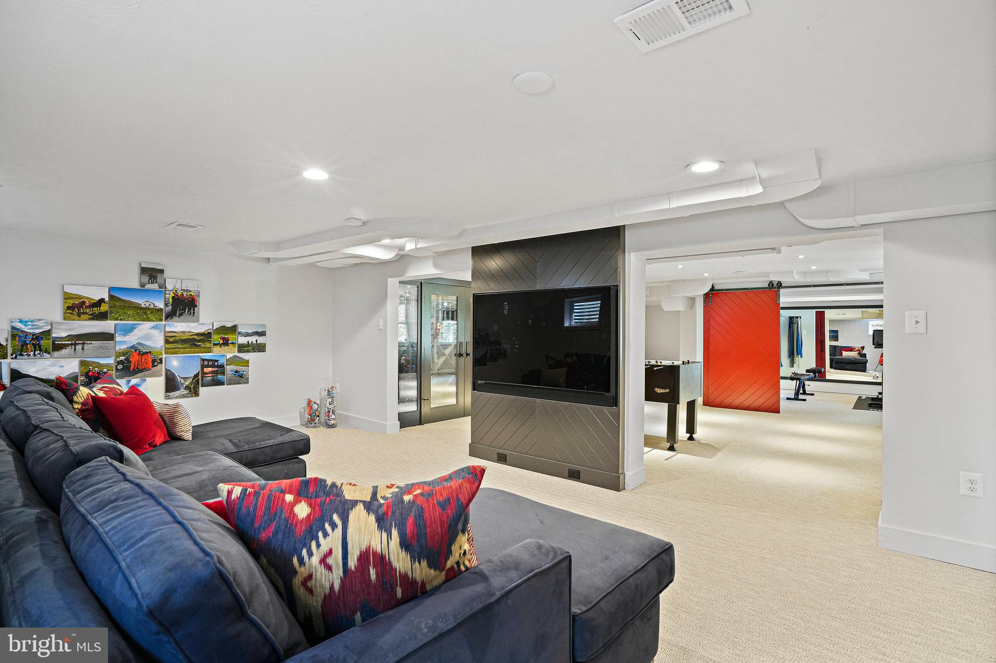 3045 Chain Bridge Road Northwest Washington, DC 20016 - Photo 41 of 50 Media room, rec room and 6th BR & bath