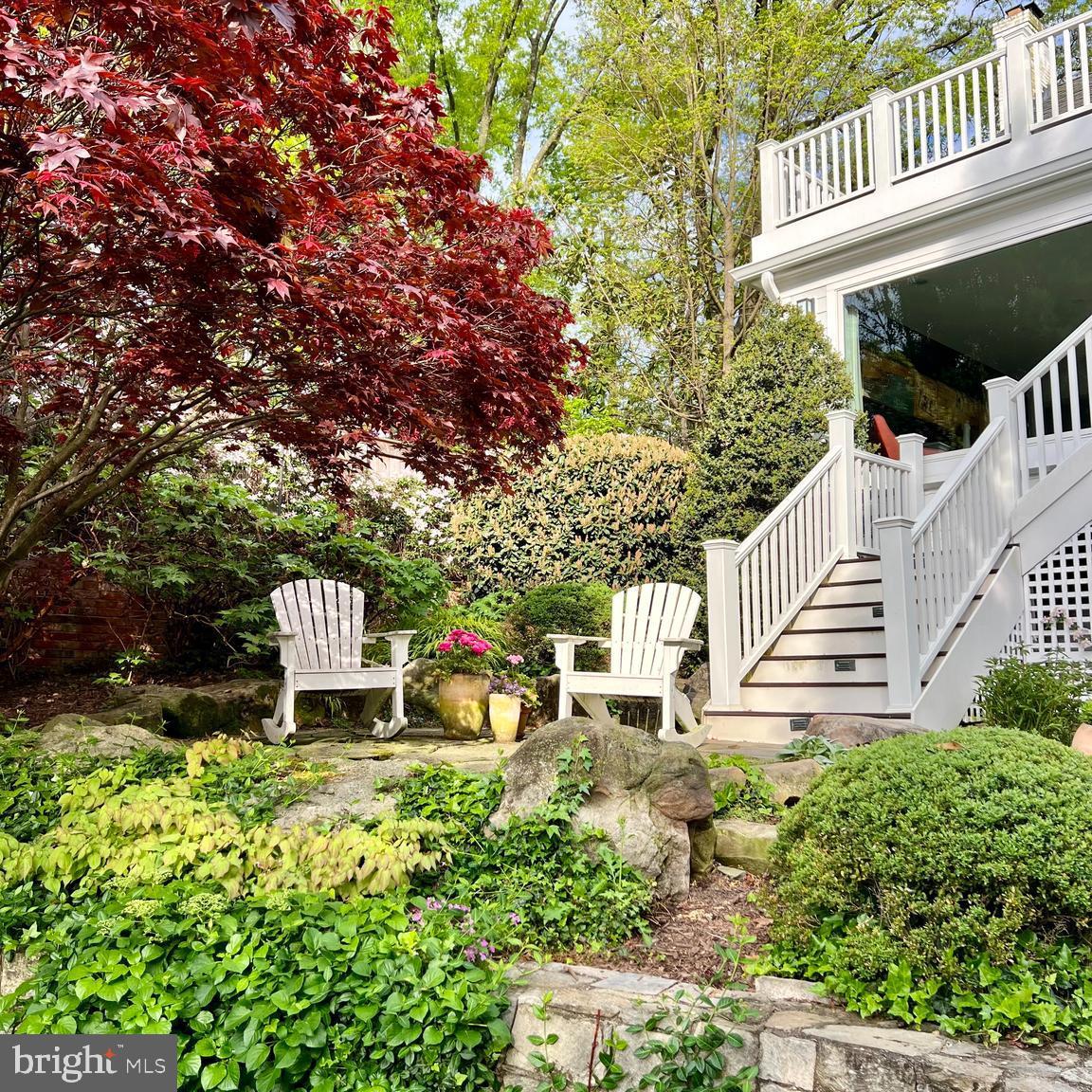 3045 Chain Bridge Road Northwest Washington, DC 20016 - Photo 45 of 50 So many places to enjoy the garden
