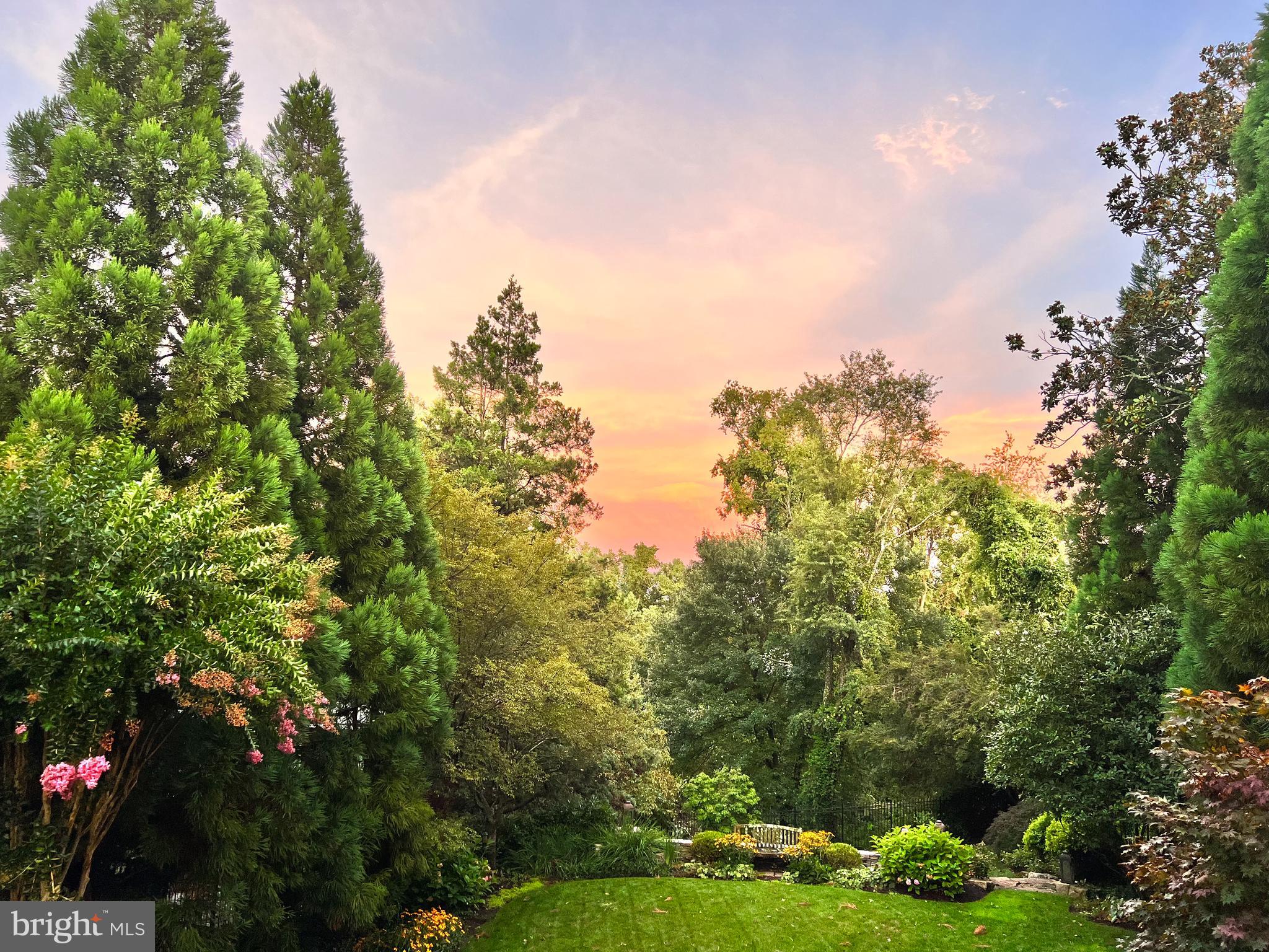 3045 Chain Bridge Road Northwest Washington, DC 20016 - Photo 47 of 50 Summer sunset at 3045 Chain Bridge Road