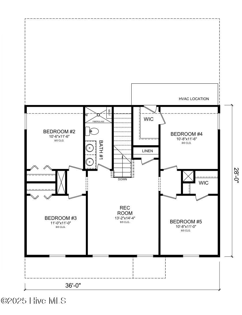 950 Plymouth Road Boiling Spring Lakes, NC 28461 - Photo 40 of 40 Vineyard Floorplan 2nd Floor