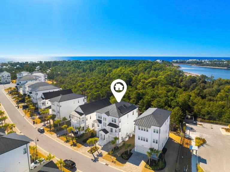 26 Seaboard Lane Santa Rosa Beach, FL 32459 - Photo 3 of 52 Aerial with lake