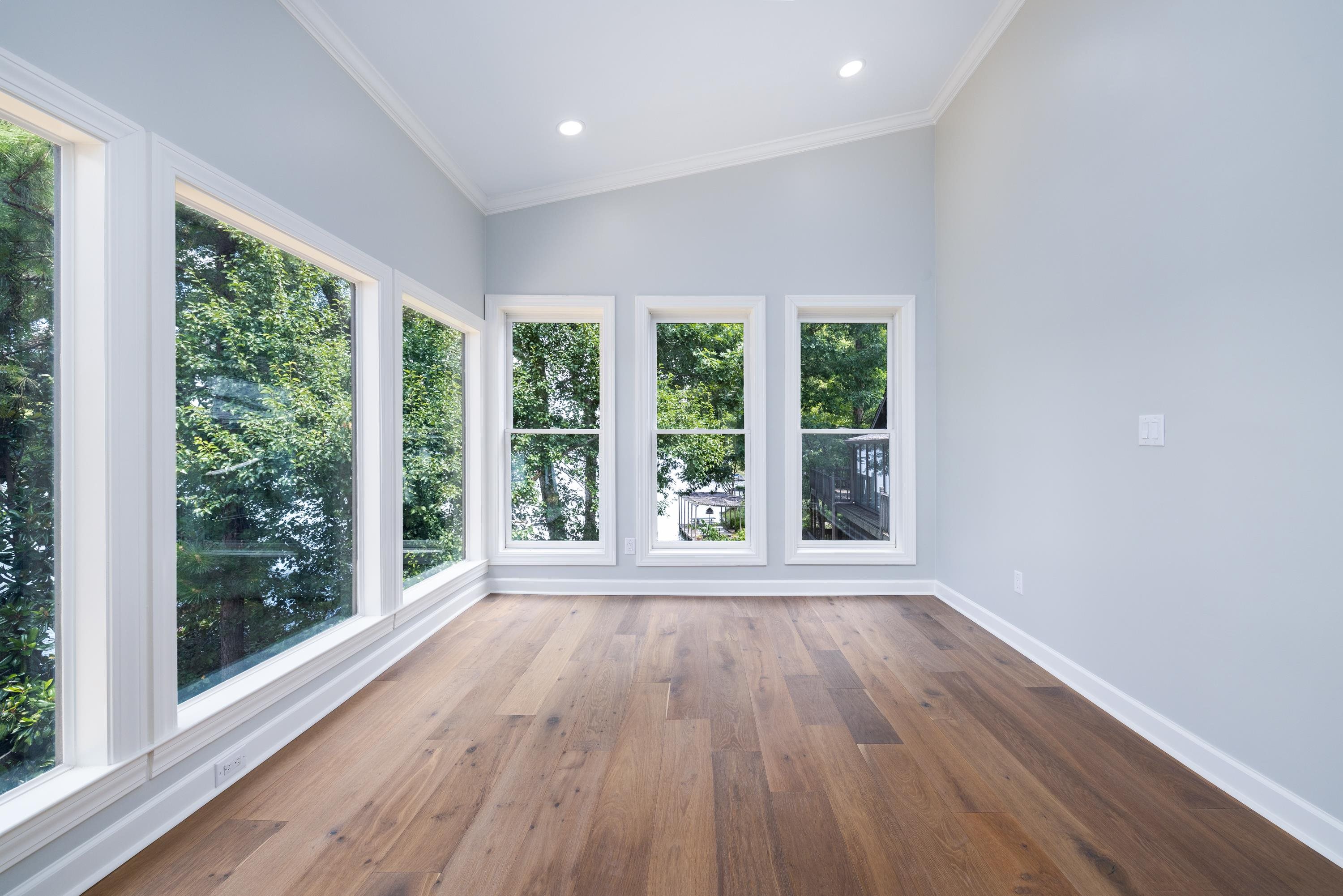 4175 Cedar Point Road Lakeland, TN 38002 - Photo 28 of 37 a view of an empty room with wooden floor and a window